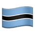 🇧🇼 flag: Botswana display on Apple